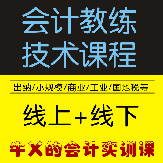 会计教练技术课